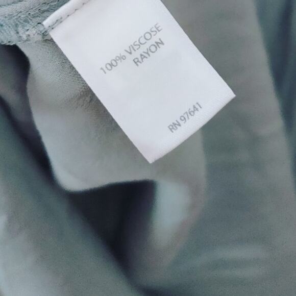 J. Jill Tunic Pintucked Popover Mineral Medium NWT - Picture 7 of 7